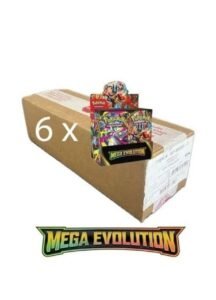 Pokemon Mega Evolution 6 BOX ENHANCED BOOSTER BOX CASE Sealed PRESALE (9/26)