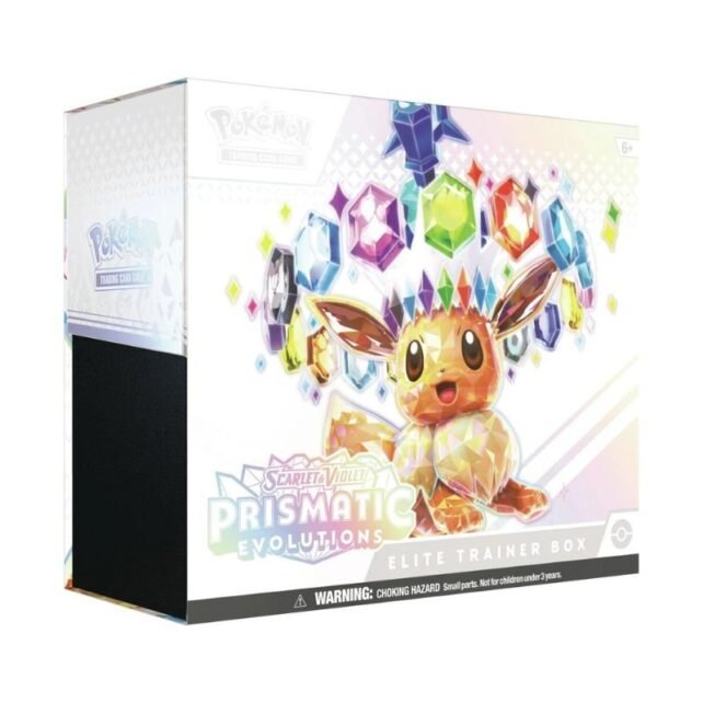 Pokemon Prismatic Evolutions Elite Trainer Box